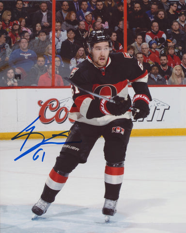 MARK STONE SIGNED OTTAWA SENATORS 8X10 PHOTO 5