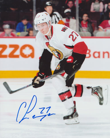 CURTIS LAZAR SIGNED OTTAWA SENATORS 8X10 PHOTO 4