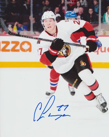 CURTIS LAZAR SIGNED OTTAWA SENATORS 8X10 PHOTO 6