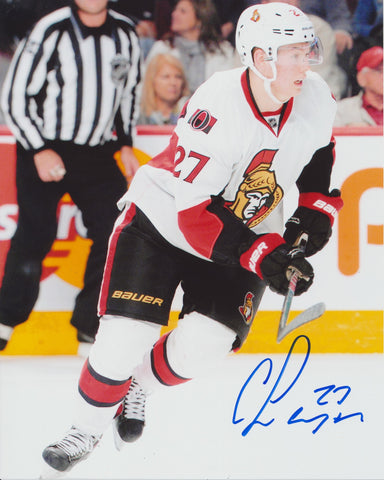 CURTIS LAZAR SIGNED OTTAWA SENATORS 8X10 PHOTO 7