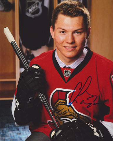 CURTIS LAZAR SIGNED OTTAWA SENATORS 8X10 PHOTO 8