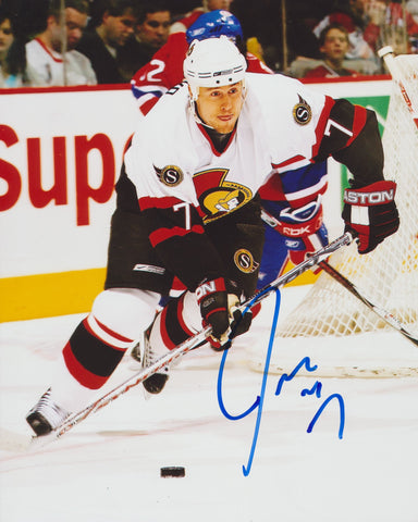 JOE CORVO SIGNED OTTAWA SENATORS 8X10 PHOTO