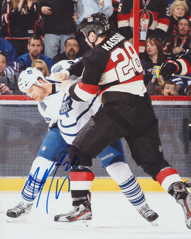 MATT KASSIAN SIGNED OTTAWA SENATORS 8X10 PHOTO 2