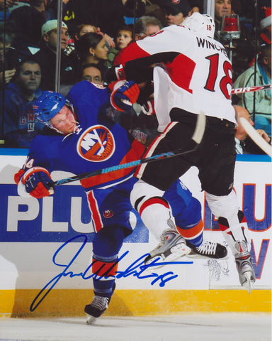 JESSE WINCHESTER SIGNED OTTAWA SENATORS 8X10 PHOTO 2