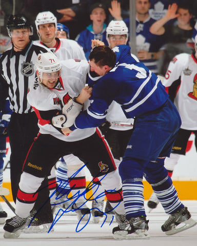 NICK FOLIGNO SIGNED OTTAWA SENATORS 8X10 PHOTO 2