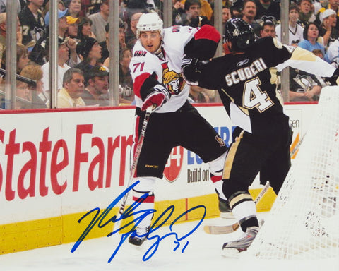 NICK FOLIGNO SIGNED OTTAWA SENATORS 8X10 PHOTO 4