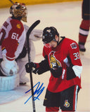 JAKOB SILFVERBERG SIGNED OTTAWA SENATORS 8X10 PHOTO