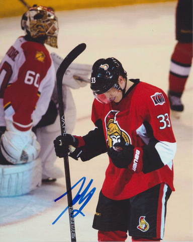 JAKOB SILFVERBERG SIGNED OTTAWA SENATORS 8X10 PHOTO