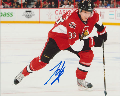 JAKOB SILFVERBERG SIGNED OTTAWA SENATORS 8X10 PHOTO 4