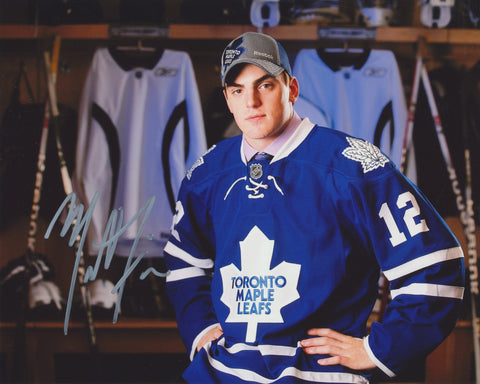 MATT FINN SIGNED TORONTO MAPLE LEAFS 8X10 PHOTO 2