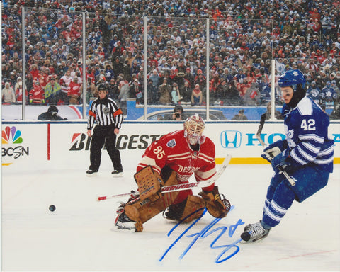 TYLER BOZAK SIGNED TORONTO MAPLE LEAFS 8X10 PHOTO 2