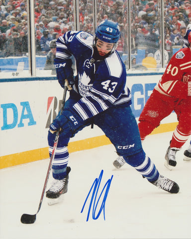 NAZEM KADRI SIGNED TORONTO MAPLE LEAFS 8X10 PHOTO 2