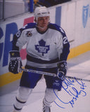 MIKE KRUSHELNYSKI SIGNED TORONTO MAPLE LEAFS 8X10 PHOTO