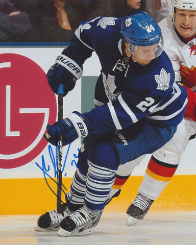 JOHN MICHAEL LILES SIGNED TORONTO MAPLE LEAFS 8X10 PHOTO