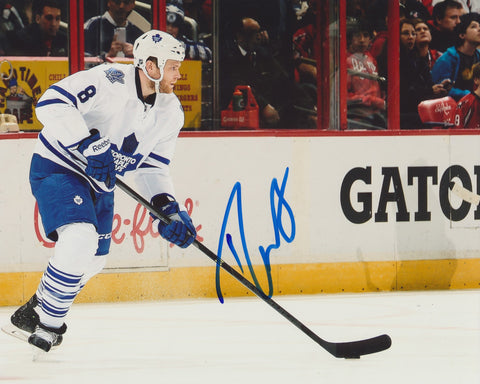 TIM GLEASON SIGNED TORONTO MAPLE LEAFS 8X10 PHOTO