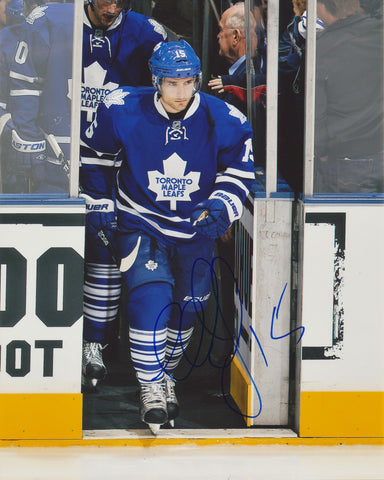 MATTHEW LOMBARDI SIGNED TORONTO MAPLE LEAFS 8X10 PHOTO 2