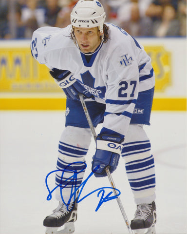 SHAYNE CORSON SIGNED TORONTO MAPLE LEAFS 8X10 PHOTO