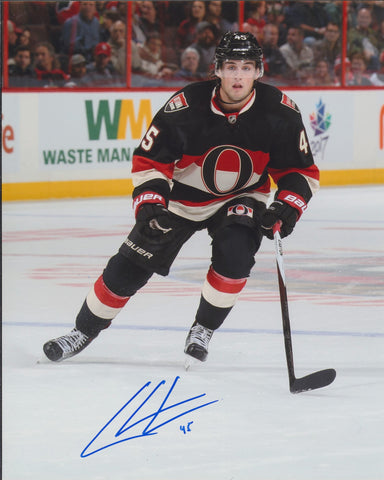 CHRIS WIDEMAN SIGNED OTTAWA SENATORS 8X10 PHOTO
