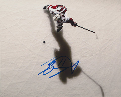 ZACH BOYCHUK SIGNED CAROLINA HURRICANES 8X10 PHOTO