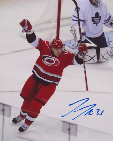 JUSSI JOKINEN SIGNED CAROLINA HURRICANES 8X10 PHOTO