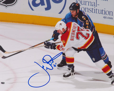 JOE NIEUWENDYK SIGNED FLORIDA PANTHERS 8X10 PHOTO