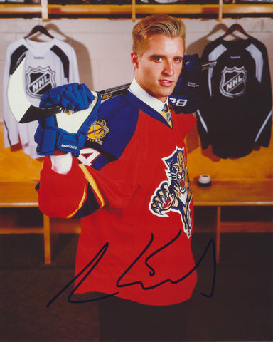 AARON EKBLAD SIGNED FLORIDA PANTHERS 8X10 PHOTO