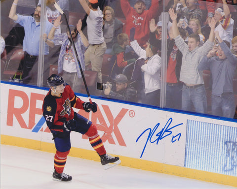 NICK BJUGSTAD SIGNED FLORIDA PANTHERS 8X10 PHOTO