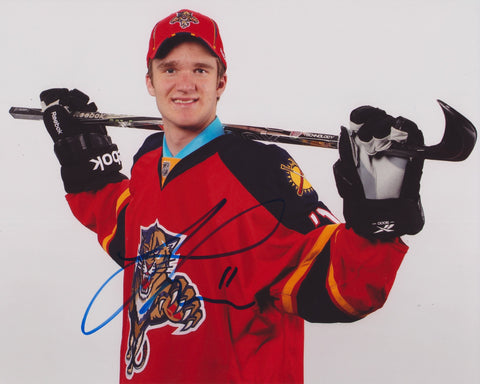 JONATHAN HUBERDEAU SIGNED FLORIDA PANTHERS 8X10 PHOTO 3