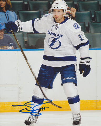 TOM PYATT SIGNED TAMPA BAY LIGHTNING 8X10 PHOTO