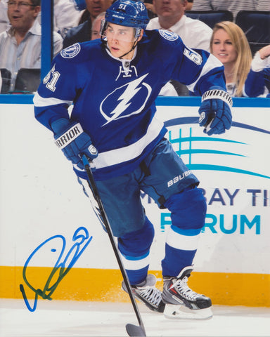 VALTTERI FILPPULA SIGNED TAMPA BAY LIGHTNING 8X10 PHOTO