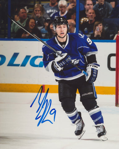 TYLER JOHNSON SIGNED TAMPA BAY LIGHTNING 8X10 PHOTO