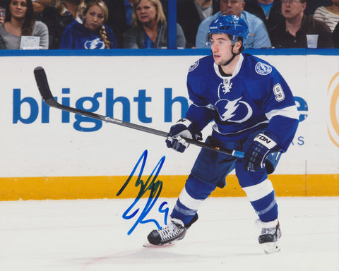TYLER JOHNSON SIGNED TAMPA BAY LIGHTNING 8X10 PHOTO 2