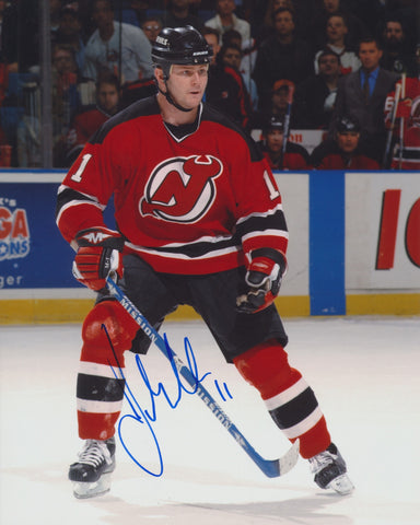 JOHN MADDEN SIGNED NEW JERSEY DEVILS 8X10 PHOTO 2