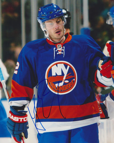MARK STREIT SIGNED NEW YORK ISLANDERS 8X10 PHOTO 2