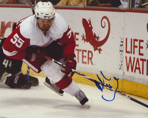 NIKLAS KRONWALL SIGNED DETROIT RED WINGS 8X10 PHOTO