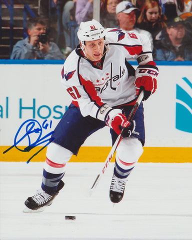 STEVE OLEKSY SIGNED WASHINGTON CAPITALS 8X10 PHOTO