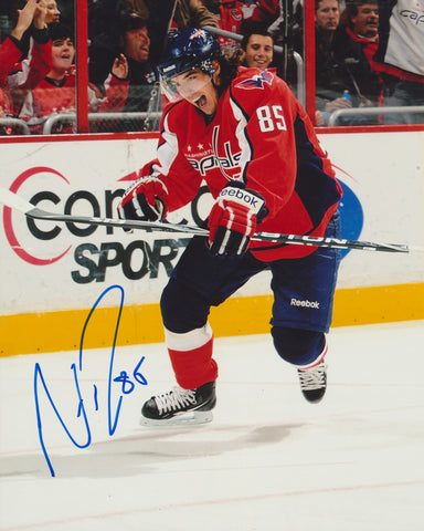 MATHIEU PERREAULT SIGNED WASHINGTON CAPITALS 8X10 PHOTO