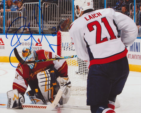 BROOKS LAICH SIGNED WASHINGTON CAPITALS 8X10 PHOTO