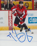 MIKE RIBEIRO SIGNED WASHINGTON CAPITALS 8X10 PHOTO