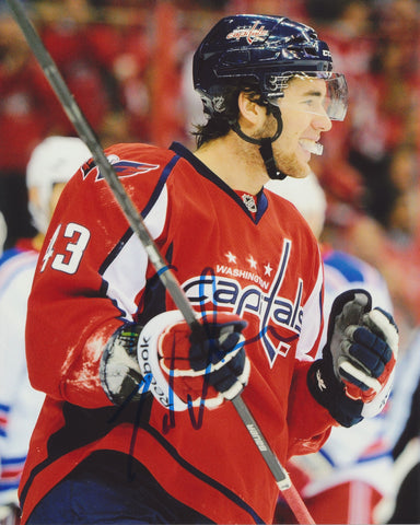 TOM WILSON SIGNED WASHINGTON CAPITALS 8X10 PHOTO 2