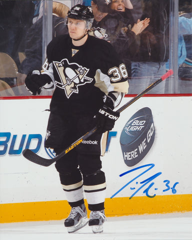 JUSSI JOKINEN SIGNED PITTSBURGH PENGUINS 8X10 PHOTO