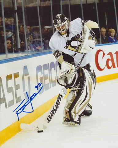 TOMAS VOKOUN SIGNED PITTSBURGH PENGUINS 8X10 PHOTO