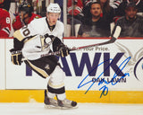 JOE MORROW SIGNED PITTSBURGH PENGUINS 8X10 PHOTO