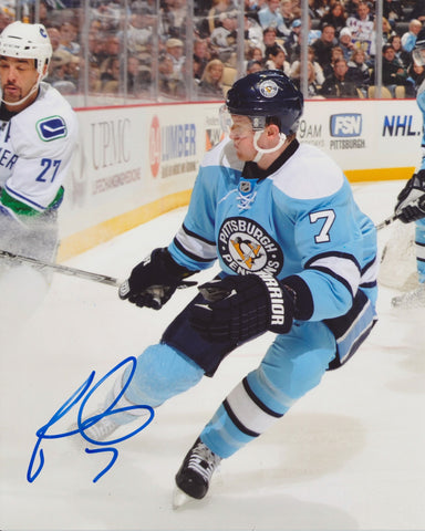 PAUL MARTIN SIGNED PITTSBURGH PENGUINS 8X10 PHOTO