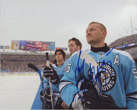 SERGEI GONCHAR SIGNED PITTSBURGH PENGUINS 8X10 PHOTO 2