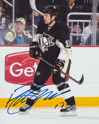 BRENDEN MORROW SIGNED PITTSBURGH PENGUINS 8X10 PHOTO