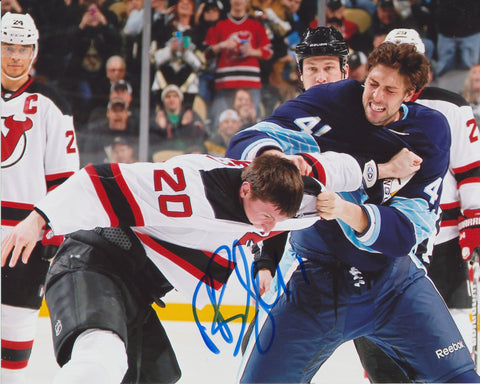 ROBERT BORTUZZO SIGNED PITTSBURGH PENGUINS 8X10 PHOTO 2