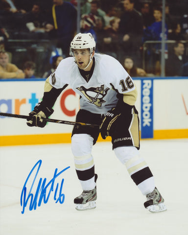BRANDON SUTTER SIGNED PITTSBURGH PENGUINS 8X10 PHOTO