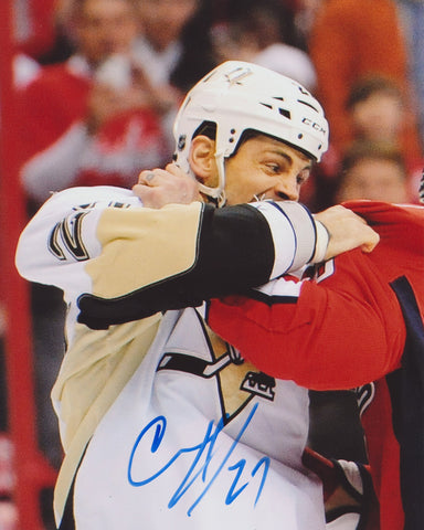 CRAIG ADAMS SIGNED PITTSBURGH PENGUINS 8X10 PHOTO