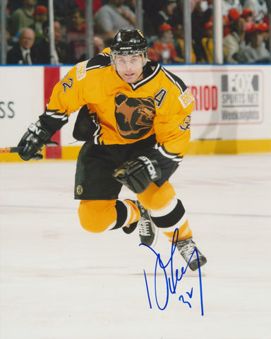 DON SWEENEY SIGNED BOSTON BRUINS 8X10 PHOTO